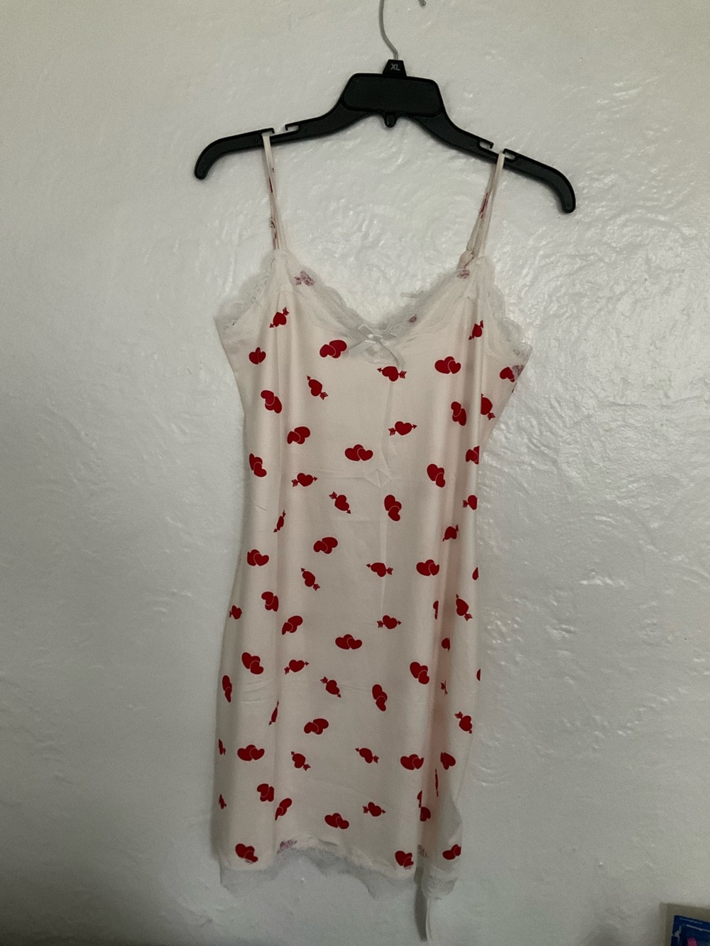 Women's Cream camisole style slip nightgown